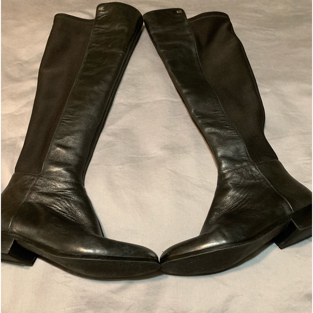 Michael Kors Women Knee High Black Boots size 5 1/2 women